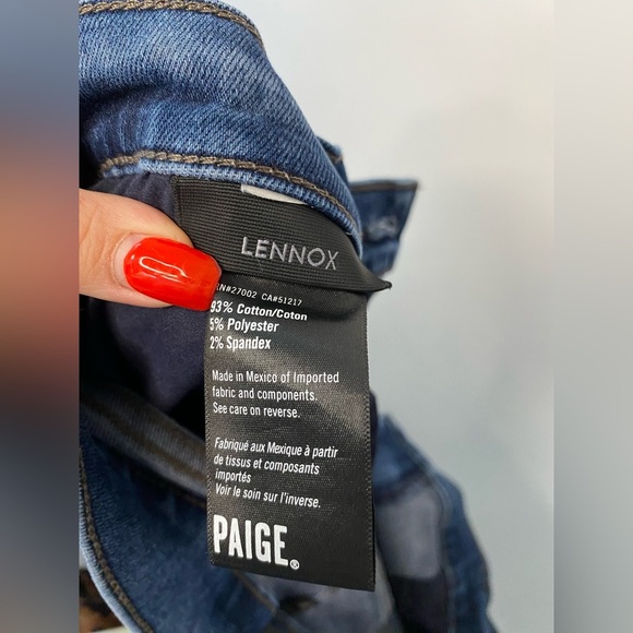 PAIGE Lennox Jeans - Picture 6 of 8